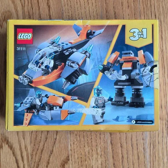 LEGO Creator 3-in-1 Bundle | Cyber Drone, Vintage Motorcycle, Sports Car | NWT - Picture 3 of 7